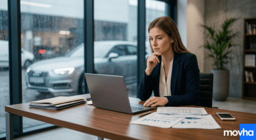 A buyer researching how to get a car with bad credit history