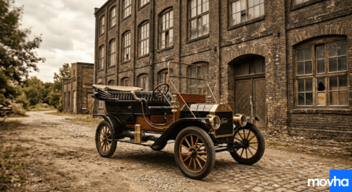 A historic 1911 classic car showing when was chevrolet started