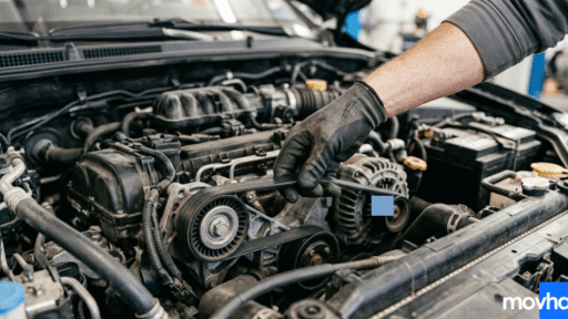 A mechanic inspecting how long does a serpentine belt last