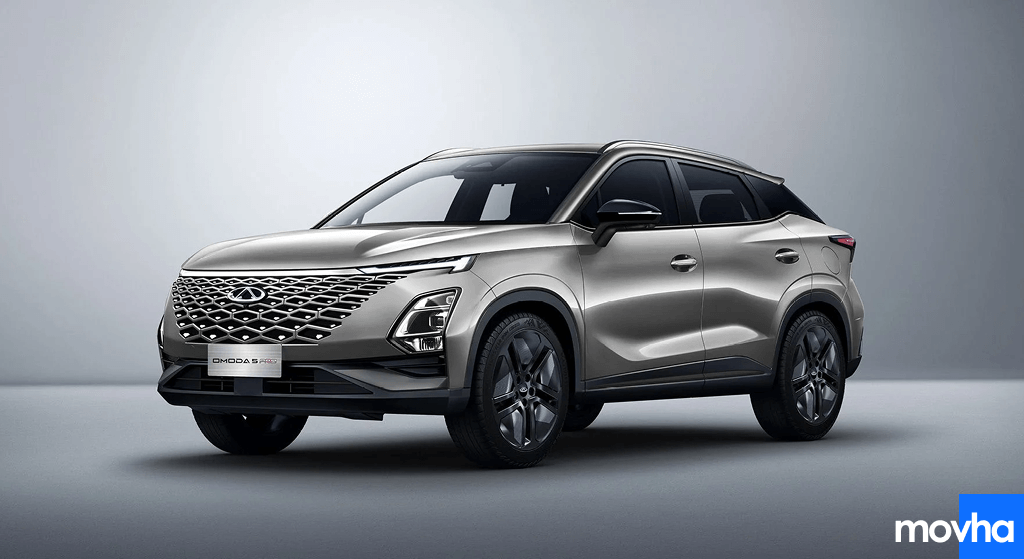 A sleek SUV answering the question is chery omoda 5 a good car