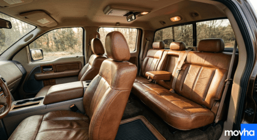 A truck interior showing does the 2006 ford f-150 lariat have factory subwoofer