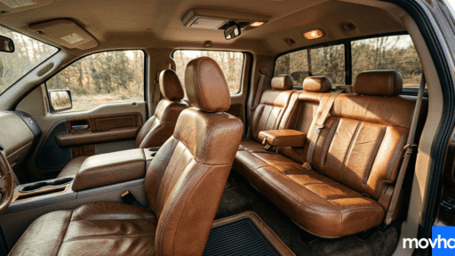 A truck interior showing does the 2006 ford f-150 lariat have factory subwoofer